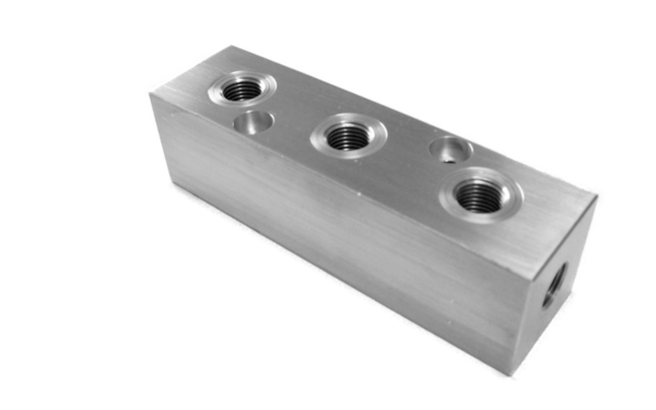 B-08-010-5 Alu-Verteilerleiste 5-fach